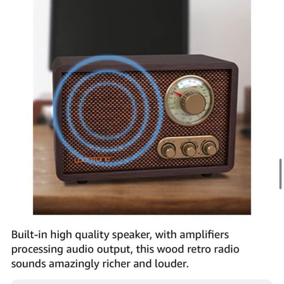 Looptone Radio and Bluetooth Speaker (NEW) - Picture 2 of 5